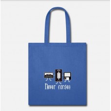 Never Forget Royal Blue Tote Bag